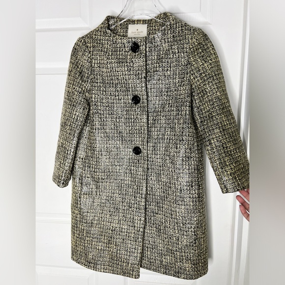 Kate Spade New York Peacoat Jacket Sz 2
